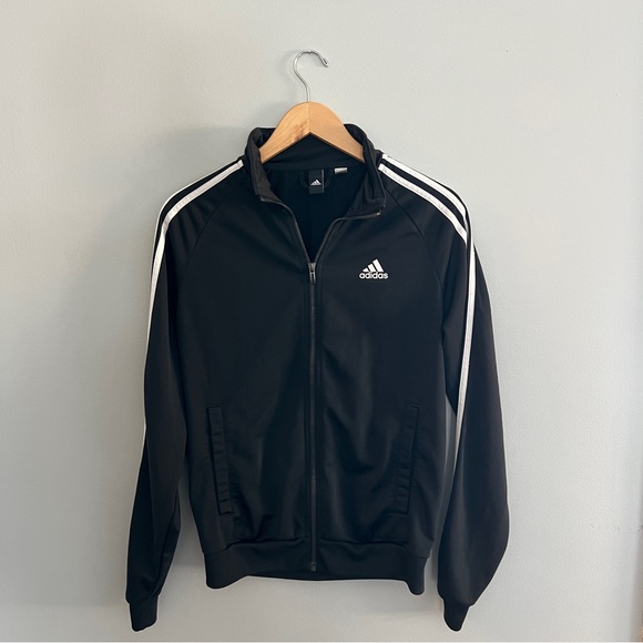 adidas Jackets & Coats Adidas Mens Black Track Jacket Poshmark